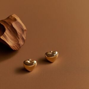 aretes pequenos corazon