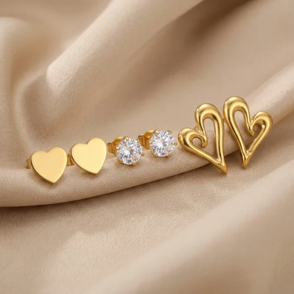 arete corazon chispa pack