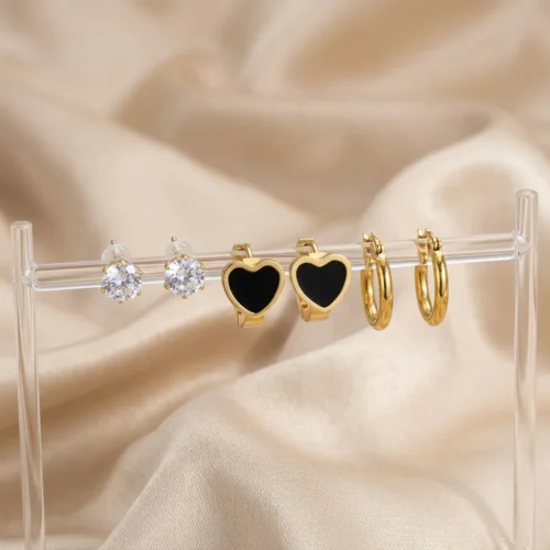 arete pack corazon chispa