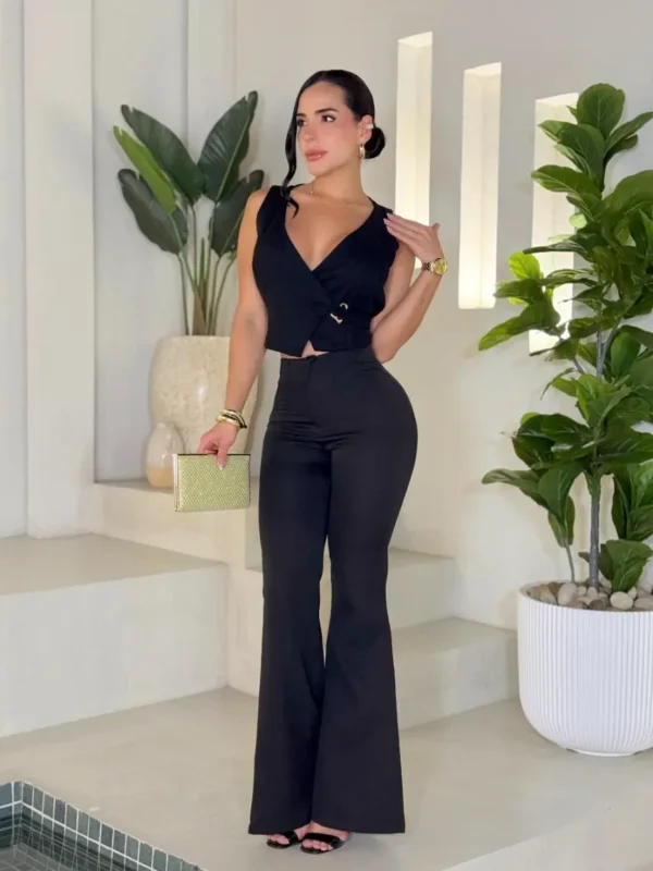 blusa simona negra