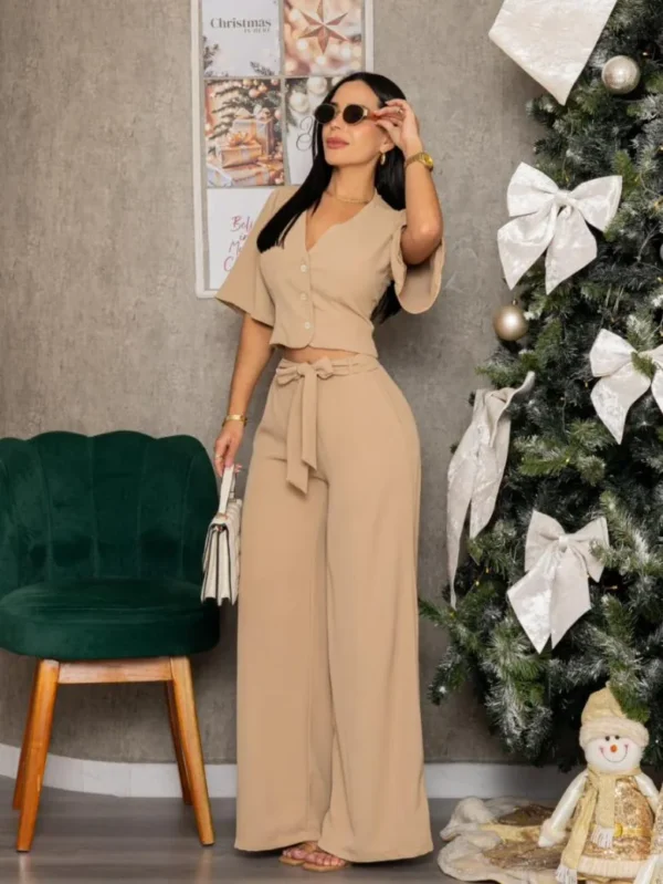 blusa amara taupe