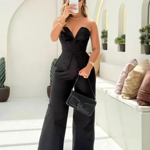 enterizo largo dulcinea negro