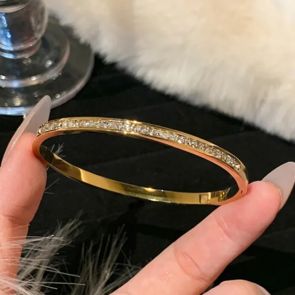 pulsera dorada 1 linea
