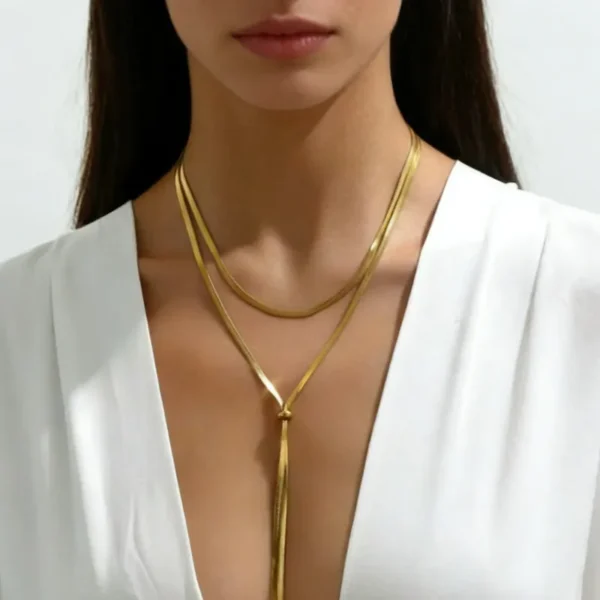 Collar Gety Dorado
