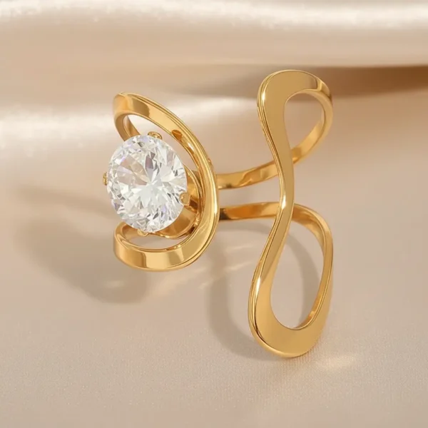 Anillo Ajustable Curves