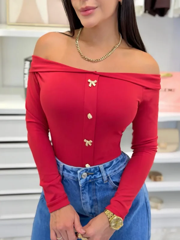 Blusa Arana Rojo